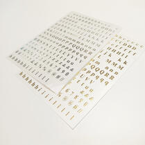 經典字母1(金/銀 缺字多建議先詢問)